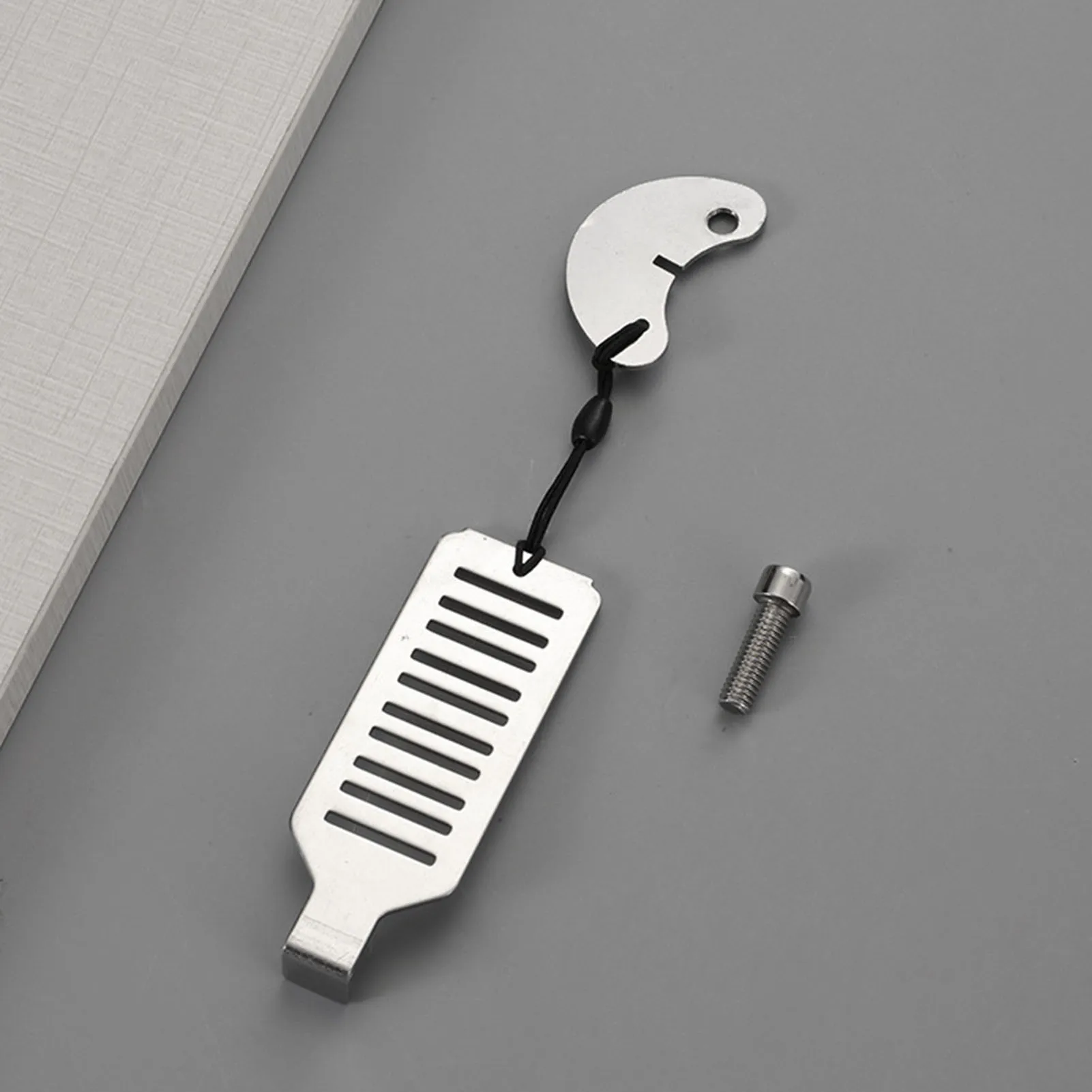 

Safety Anti-theft Door Blocker Portable Stainless Steel Safe Security Tool For Home Privacy Hotel Travel Door Lock Stopper