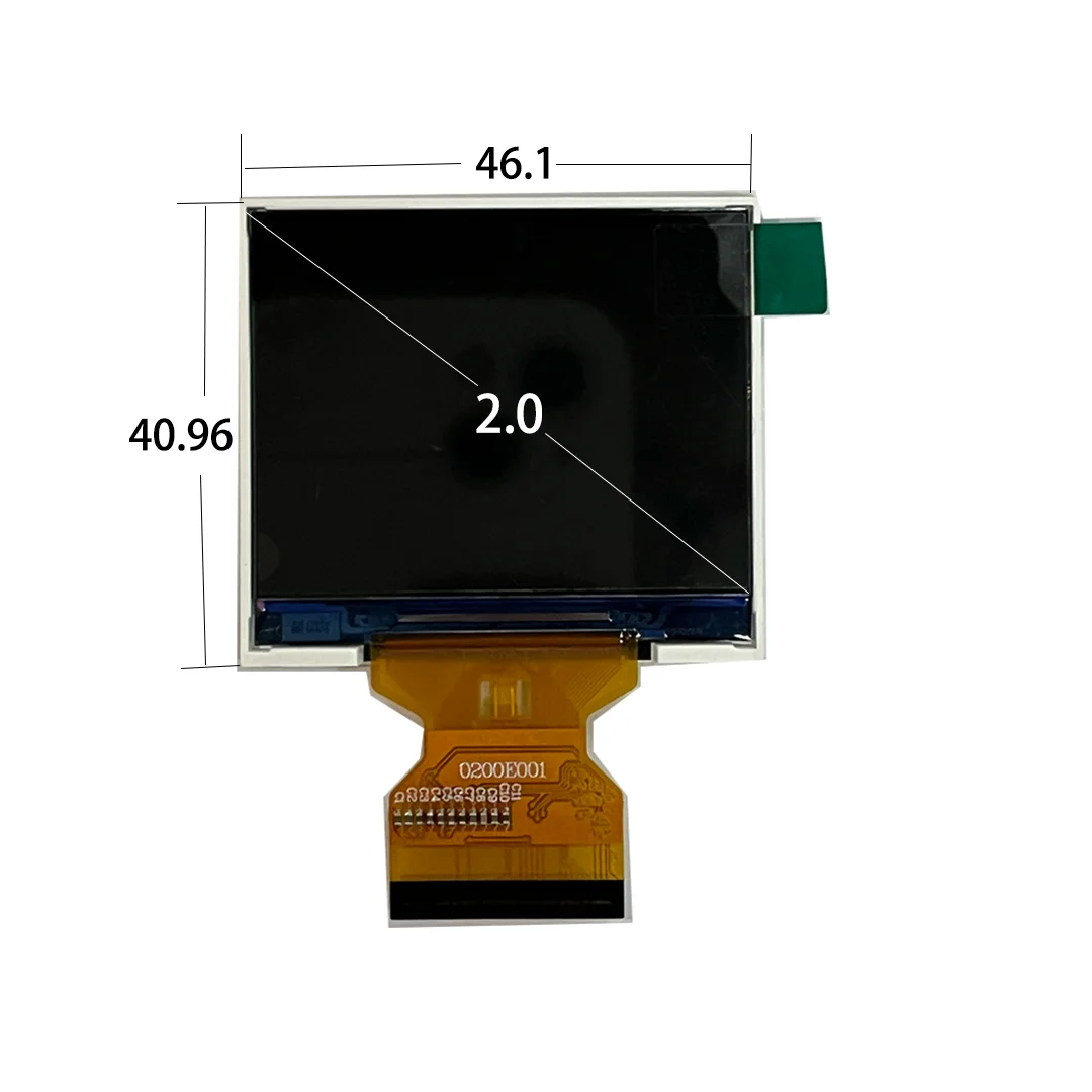 2.0 Inch LCD  Screen 320*240 Resolution ILI9342 SPI+RGB Interface LCD Module Free Shipping
