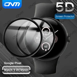 Google Pixel Watch 3 için Ekran Koruyucu 41mm 45mm HD Çizilmez Tam Kapsama Akıllı Saat Koruyucu Film (Cam Değil)