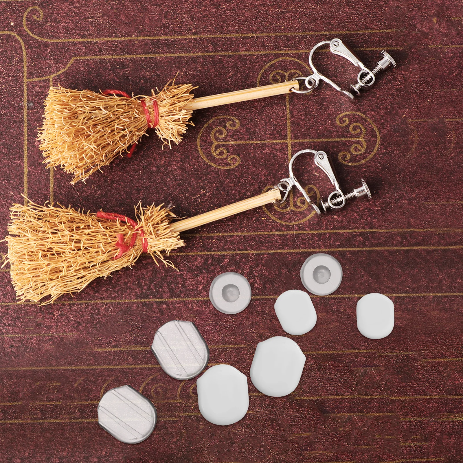 

60Pcs Earring Support Patches Compatible with Various Ear Clips Nonskid and Comfortable Earring Backs Ear Clip Pads