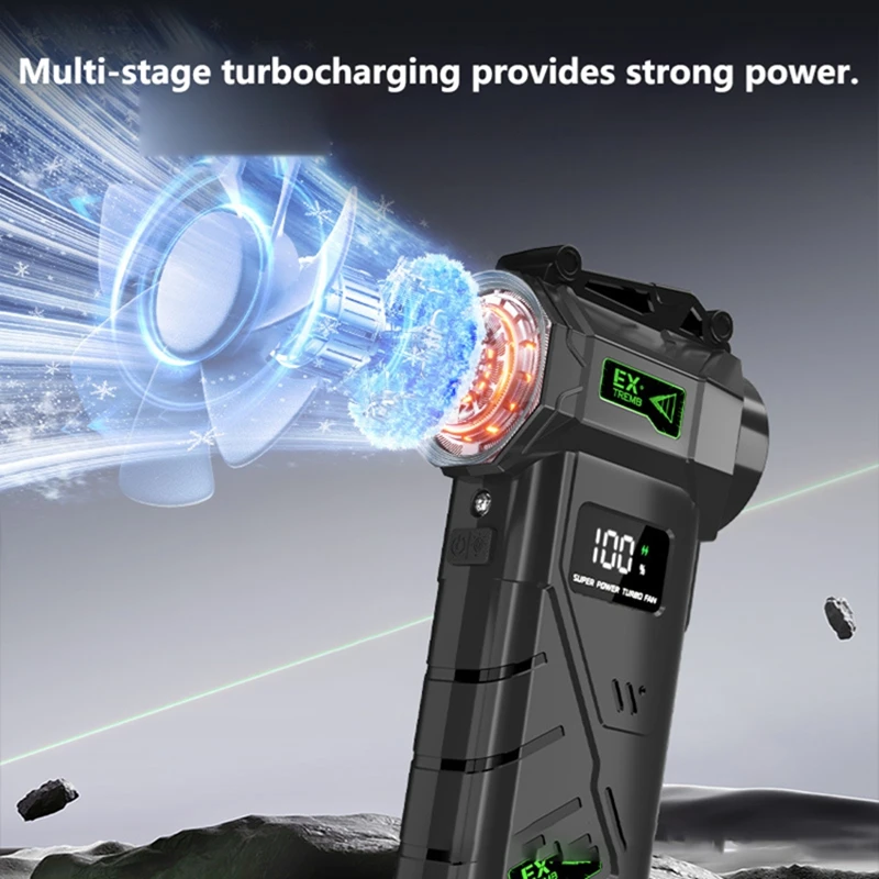 Xiaomi قوية توربو منفاخ الهواء 380 جرام ضغط الرياح 240 واط عالية الطاقة توربو مروحة مكنسة كهربائية محمولة فرش السيارات منفضة الهواء #2