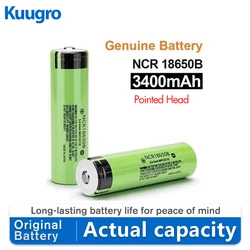 NCR18650B 3.7V 3400mAh 18650 Rechargeable Battery Pointed Head for Flashlight Portable Fan Razor - Portable Electronics