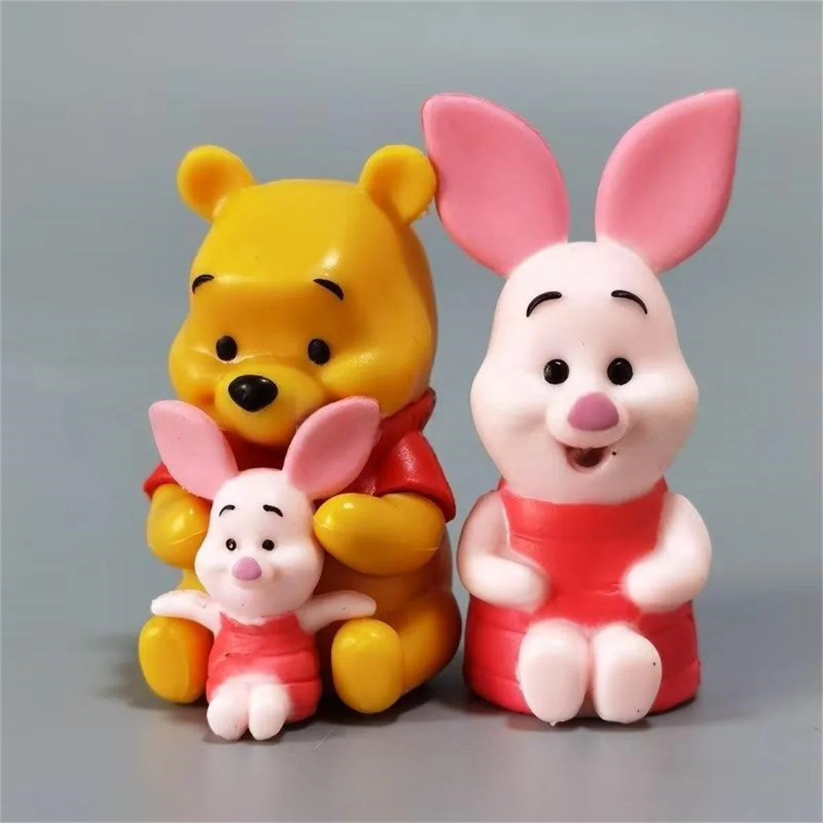 10 تماثيل نموذج دمية حيوانية لطيفة، وحلي لعبة المناظر الطبيعية الداخلية، وهدايا العيد #5