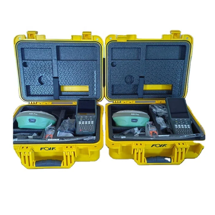 Foif A60 Pro GNSS GPS FOIF RTK Imu Tilt 1408 canais GPS RTK RECEPTOR RTK GNSS BASE e ROVER