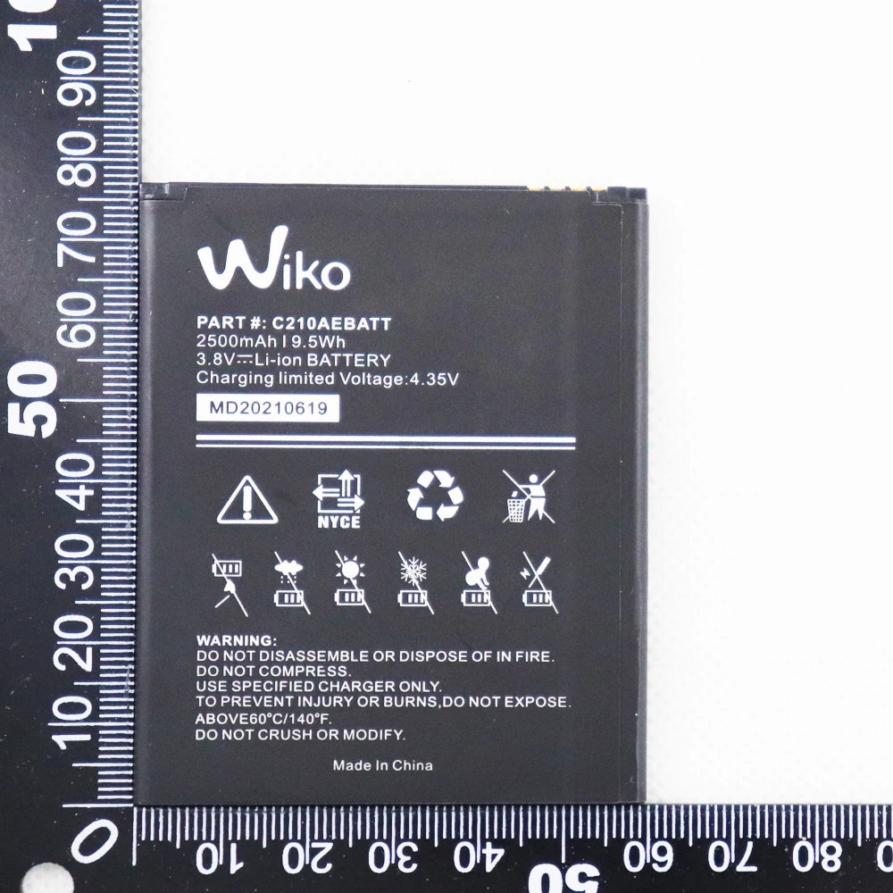 5pcs 10pcs 20pcs 2500mAh replacement battery For Wiko C210AEBATT Mobile phone