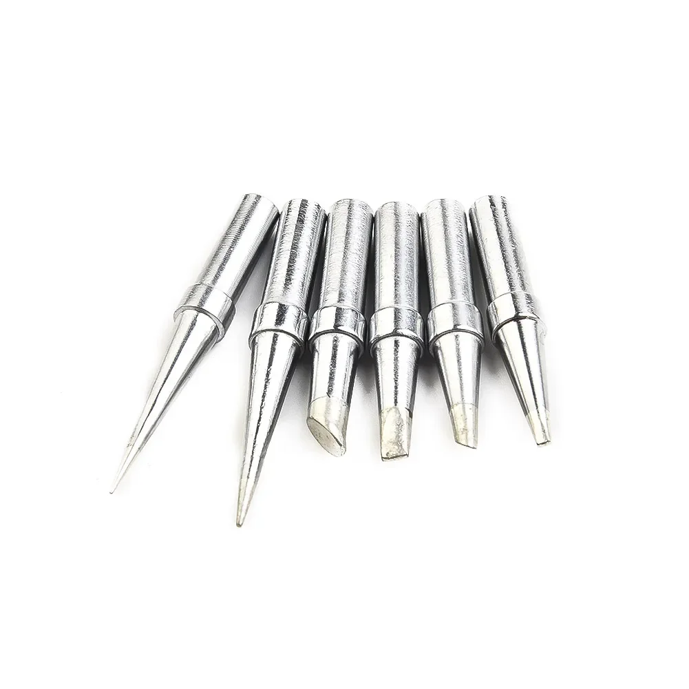 

6Pcs/Set Replacement ET Soldering Iron Tip For WESD51 WES51 WCC100 WE1010NA Pencil Stations Electric Soldering Irons Power Tools