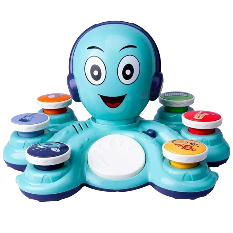 

B48B-Baby Musical Toys Learning Toys For Toddlers Octopus Music Toys Musical Educational Instruments Toy For Birthday Gift