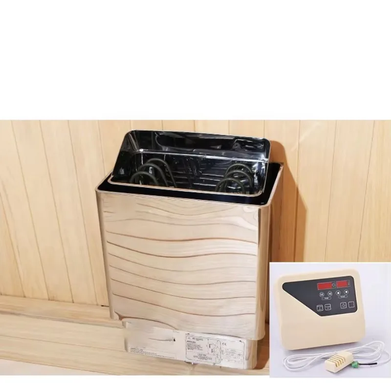 Personal Relax Machine Electric Dry Sauna Room Heater with Computer Control Panel Stainless Steel