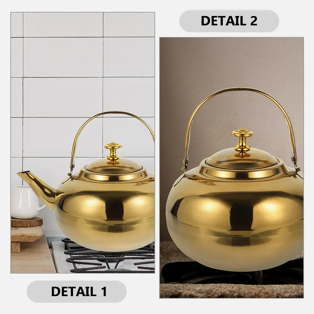 

Чайник из нержавеющей стали с свистком, большой емкости, для быстрого кипячения на плите, для приготовления чая на кухне