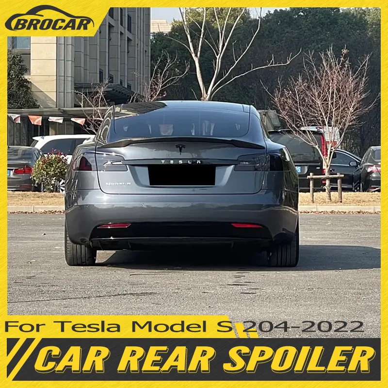 

Неокрашенный задний спойлер для Tesla Model S Sedan 4-Door 2014-2018 - 2022