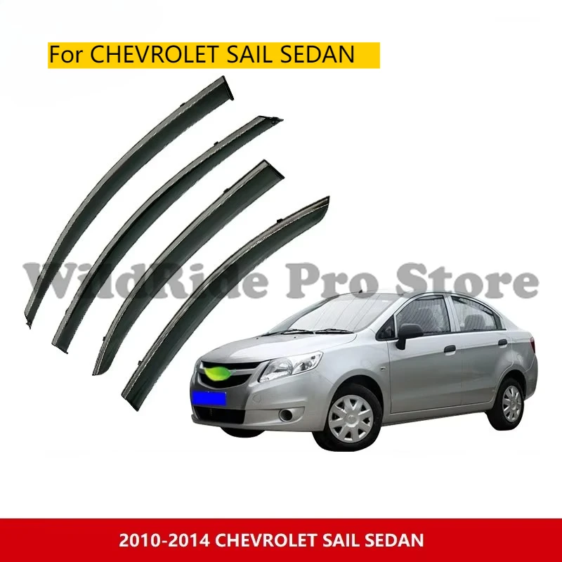 

Car Accessories Wind Deflectors for CHEVROLET SAIL SEDAN Window Vent Deflector Visors Rain Guard