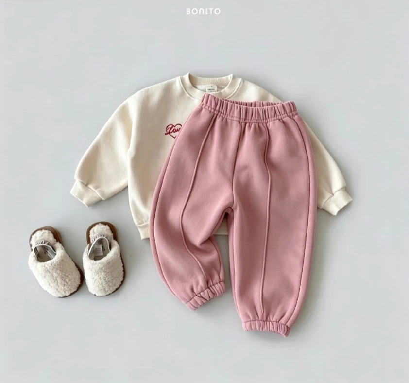 Kids Infant Soft Sweatpants Children Simple Wear Cotton Trousers Baby Kid 6M-7Y Wear Costume Children Daily Warm Trousers Wear
