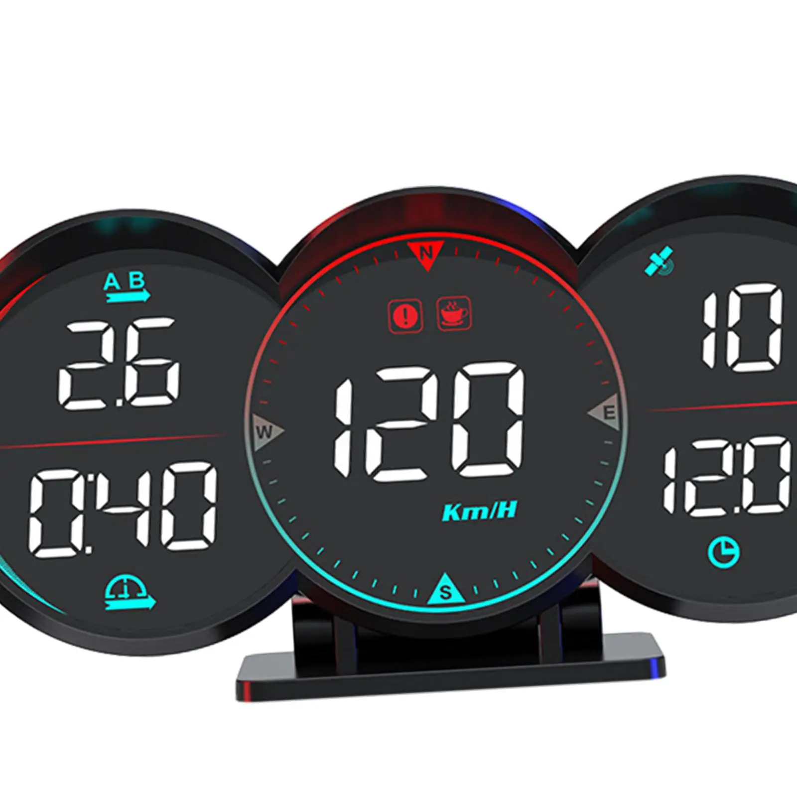 G17 GPS HUD LED Display Driving Fatigue Auto Speedometer Head up Display for Driving Outdoor Vehicle All Vehicles Parts premium