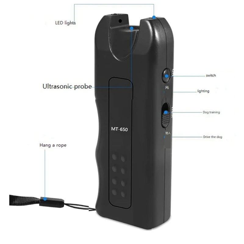 2 шт., ультразвуковой отпугиватель собак