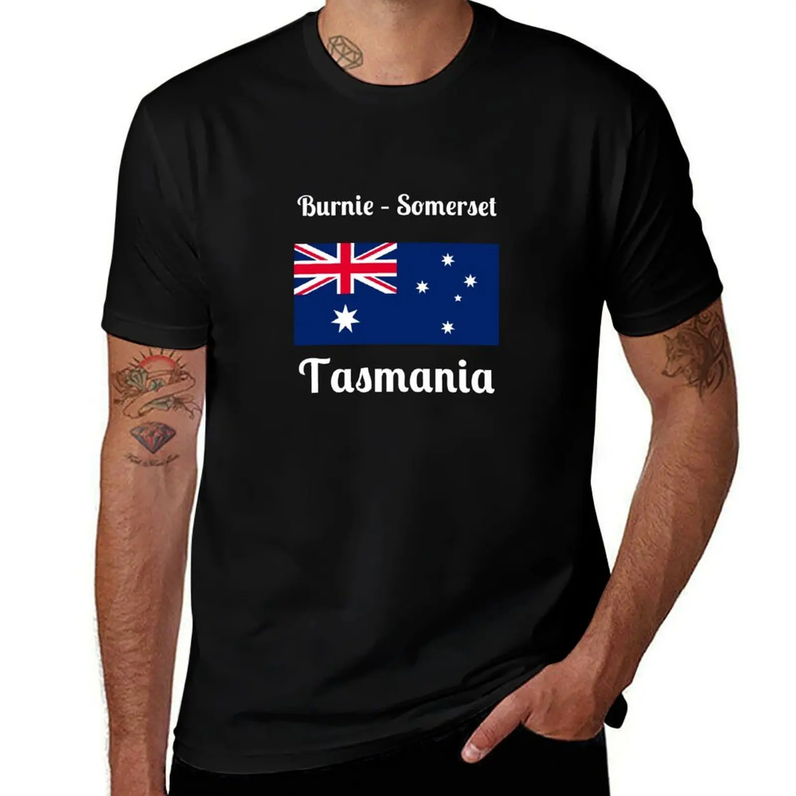 

Burnie – Somerset Australia (Tasmania) - Stylish Prints, T-Shirt anime shirt Man t-shirt plain mens fashion