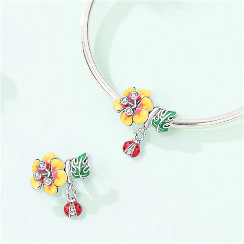 

Популярные шармы-бусины из стерлингового серебра 925 пробы с цветами и переплетенными лозами, подходят для оригинальных браслетов, для самостоятельного изготовления украшений, для женщин, изысканные ювелирные изделия, подарки, 2026 год