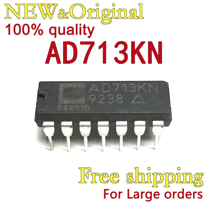 5PCS AD713KN DIP14 New original Chip Integrated circuit