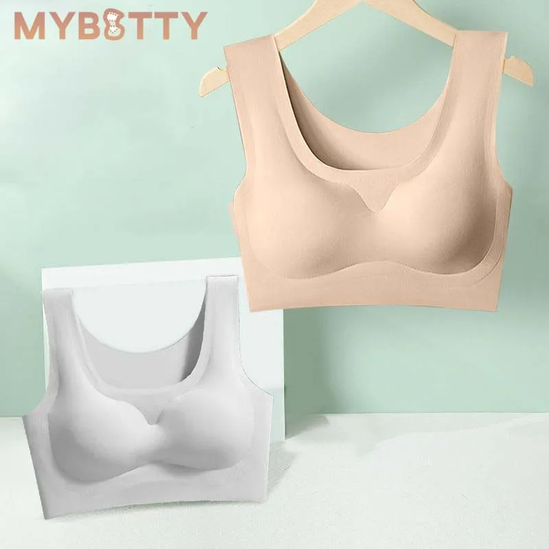 

MYBOTTY Sexy Bras For Women Push Up Lingerie Seamless Bra Wire Free Bralette Plunge Intimates Female Underwear