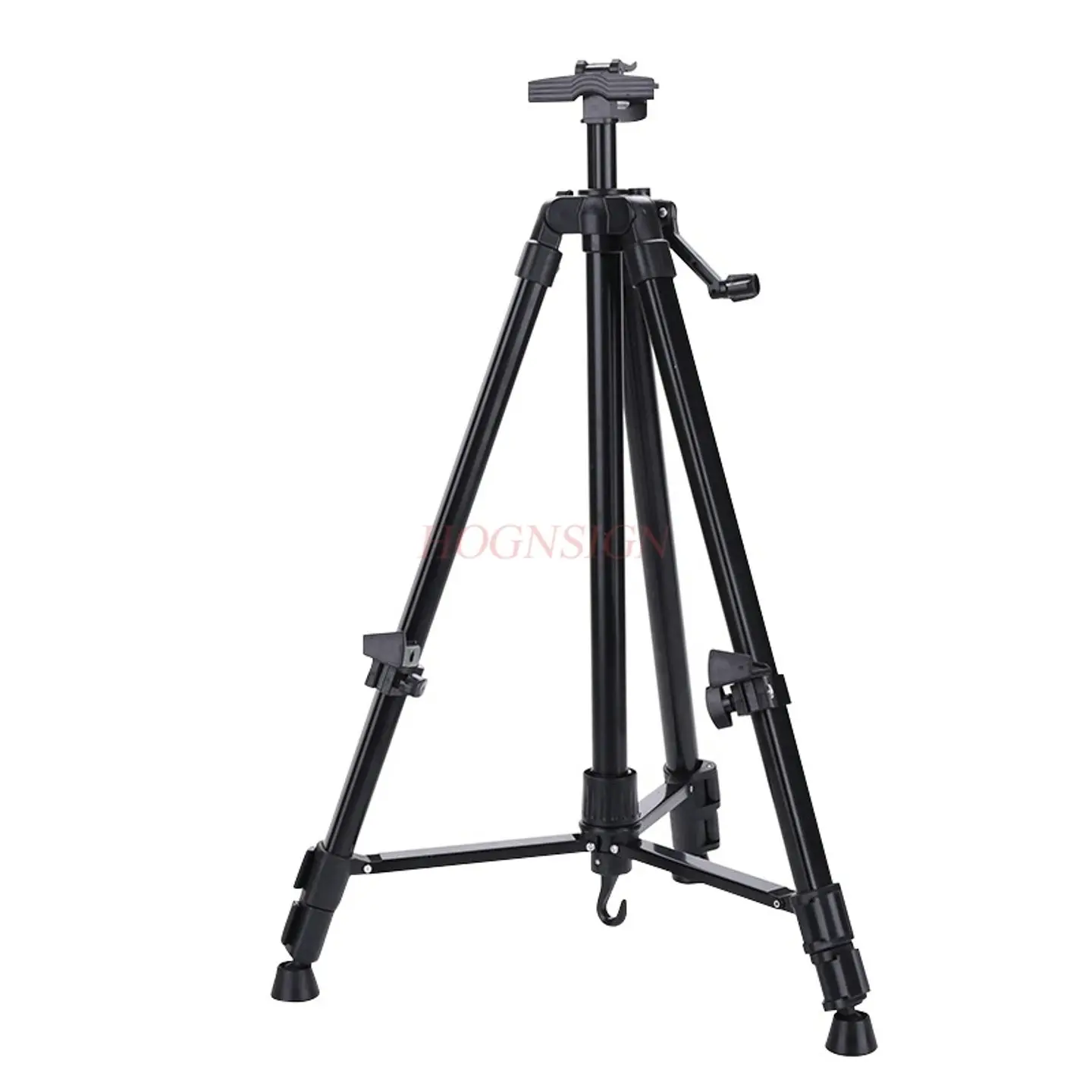 Aluminum alloy easel, metal folding and retractable display stand for art students, bracket style sketching