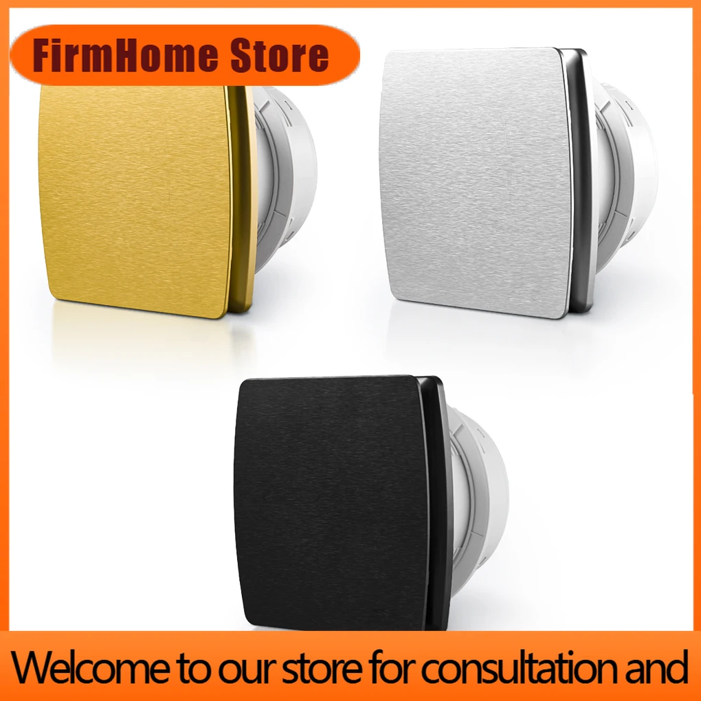 FirmHome StoreBathroom Exhaust Fan 4 Inch Outlet Kitchen 2200rpm Blower Ventilator Wall Replaceable Airflow Extractor For Hotel