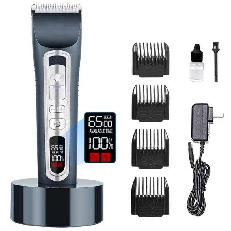 

New Powerful Professional Cordless Pet Dog Shaver Pet Grooming Hair Clipper