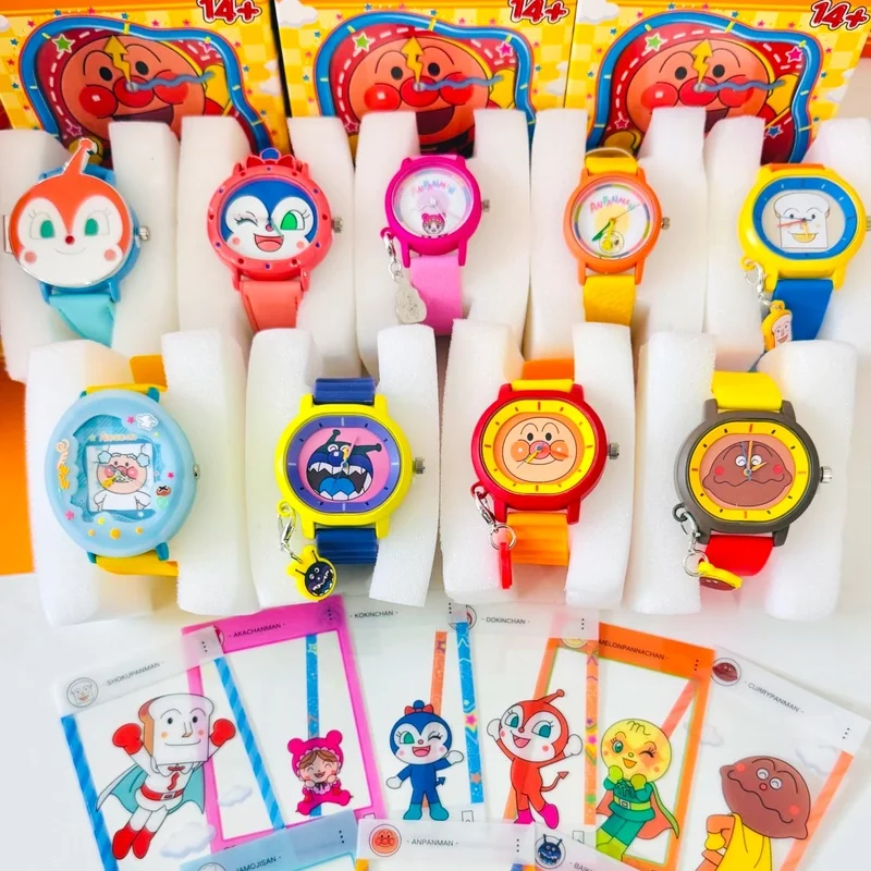   재고 있음 오리지널 안판만 시계 블라인드 박스 트렌디한 어린이 만화 시계 장식품 애니메이션 장난감 주변기기 생일 선물 장난감