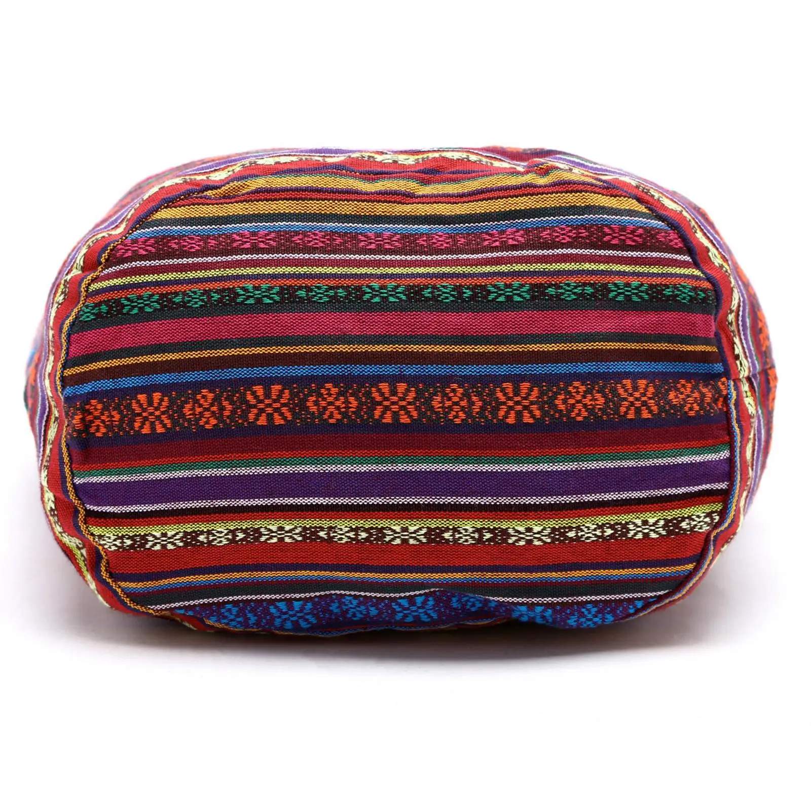 Canvas Boho Messenger Bag for Women Thai Hippie Crossbody Sling Shoulder Purse Handmade Cotton Hobo Satchel Travel Shopping Tote