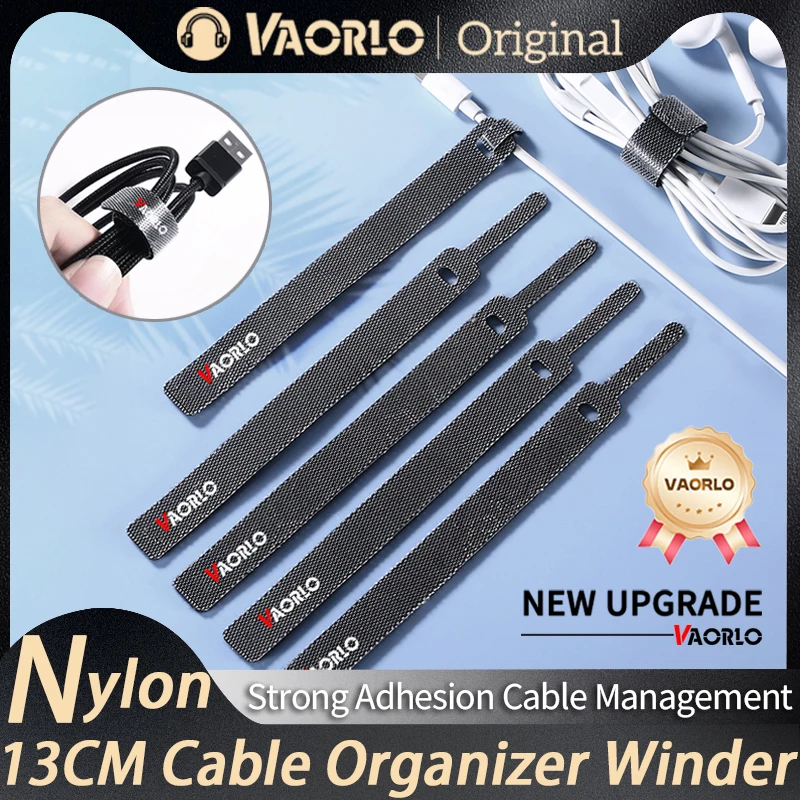 VAORLO Cable Organizer Wire Winder For iPhone Mouse Earphone Cable Holder Cord Protection USB Cable Management Charger Protector