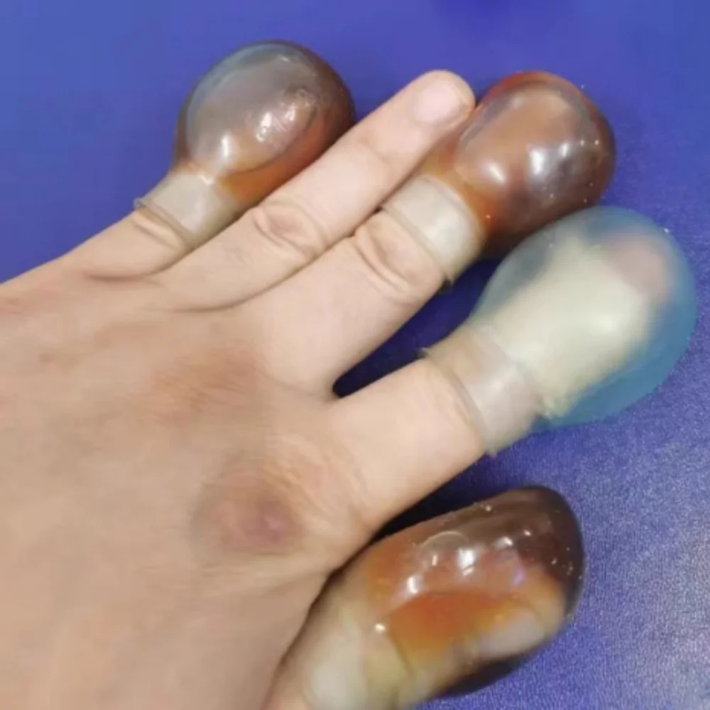 

1Pc Soft Silicone Toe Sleeves Toe Protectors Reduce Friction Prevents Nail Insertion for Wound Care and Cutaneous Infections