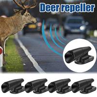 1pcs Pet Repellent Ultrasonic Animal Repeller Warning Deer Black Whistles For Elks Moose Antelopes Kangaroos