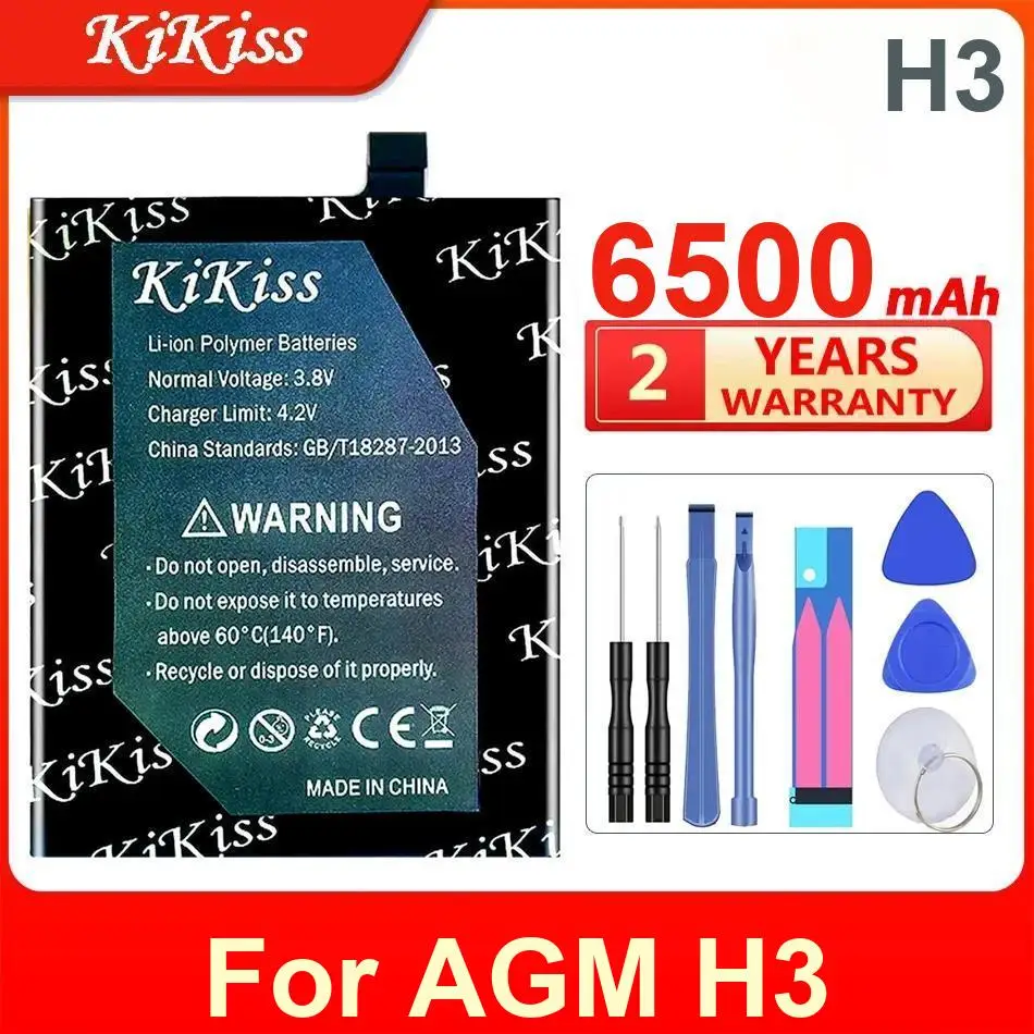 

Аккумулятор Kikiss H3 6500 мАч для мобильного телефона AGM