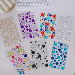 3D Bright Glitter Stickers for The Face crystals Rhinestone Diy Facial Stickers Temporary New Jewelry Sticker Festival Makeup