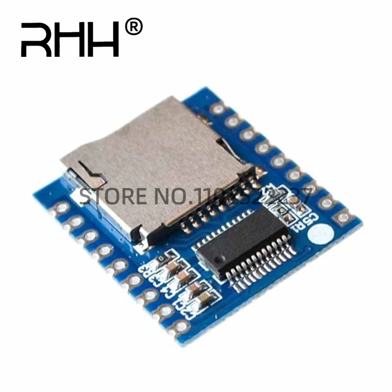 XY-V17B Serial Port Control Voice Module MCU IO Control SD/TF Card MP3 Player Board For Arduino