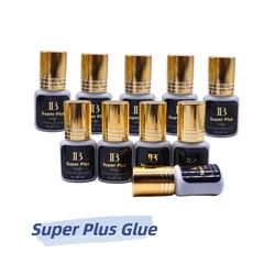 3/5/10Pcs IBeauty Super Plus Glue Gold Cap 5ml Waterproof Latex Free 1-2s Fastest Original Korea Lashes Extension Glue Makeup