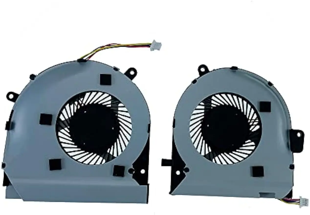 CPU + GPU Cooling Fan for Asus ROG Strix GL502 GL502VS GL502VM GL502VT GL502VSK GL502VY Series Laptop (9mm Thin Pairs)