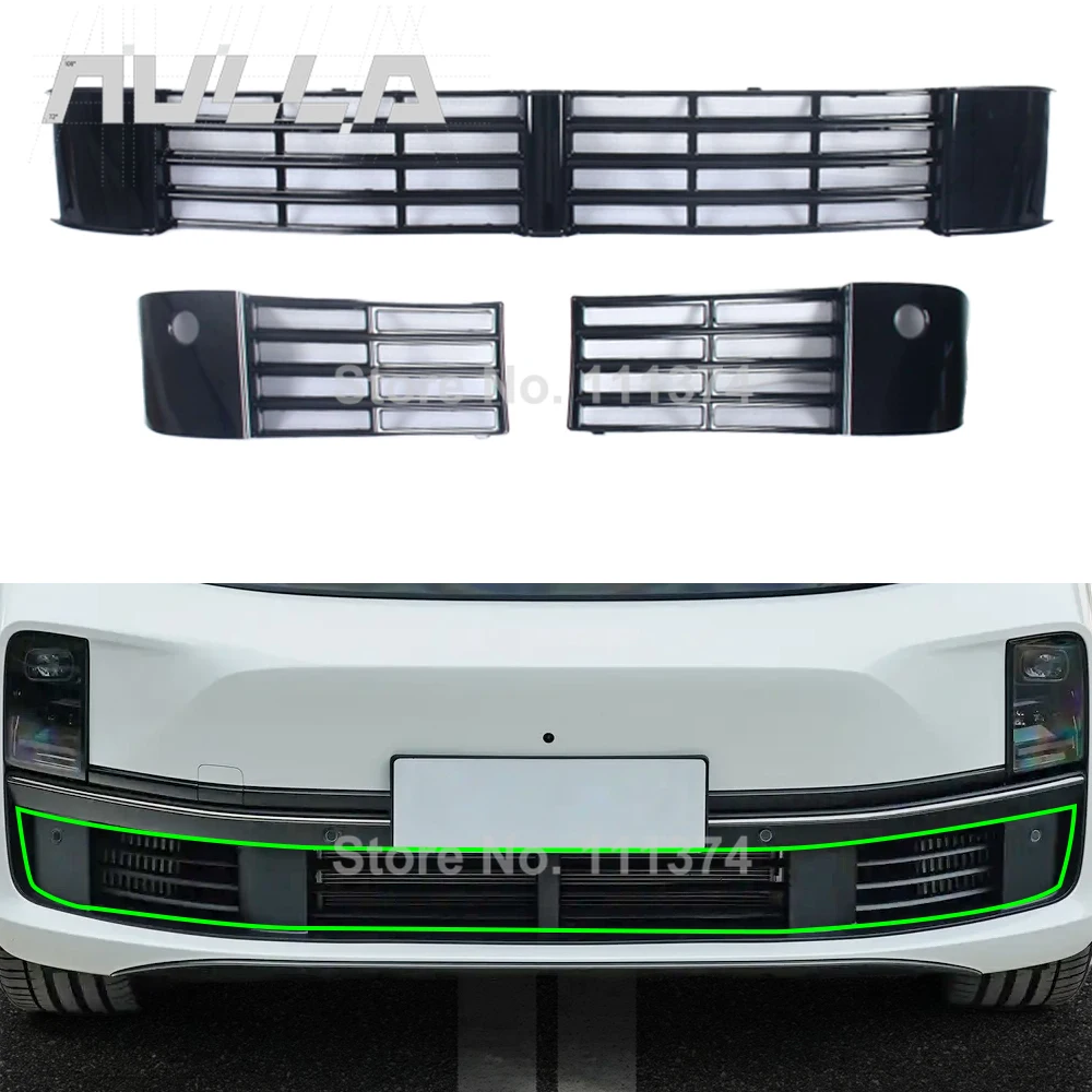 

Для Li L7 2023 2024 2025 экран от насекомых передняя гоночная решетка вставка анти-продуктовая сетка автомобильные аксессуары