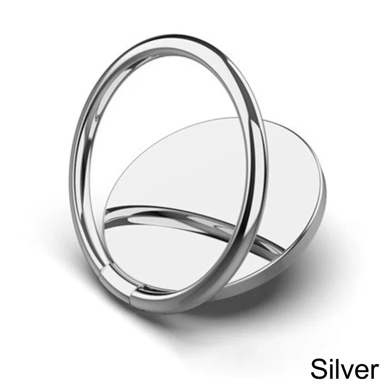 Universal Finger Ring Holder Mobile Phone Stand For All Phone 360° Rotation Magnetic Phone Sticker Protable Phone Holder Bracket