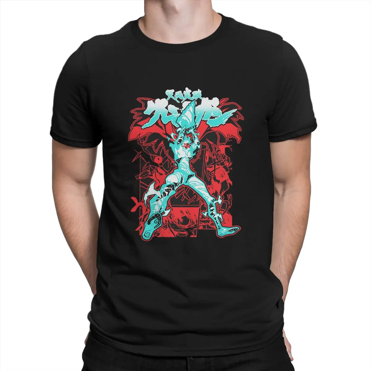 Super Gurren Lagann Hip Hop TShirt Tengen Toppa Gurren Lagann Casual T Shirt Hot Sale T-shirt For Men Women