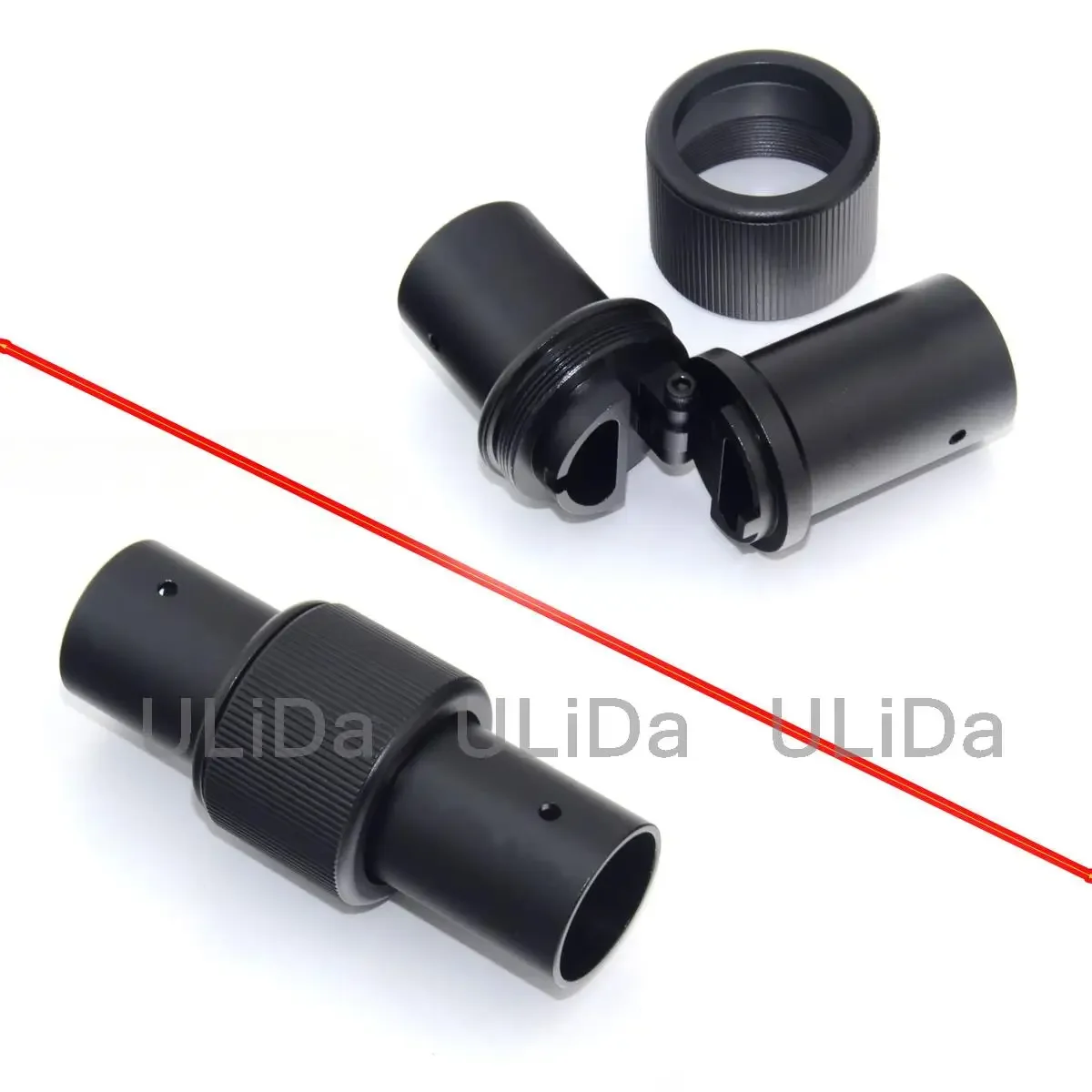 20 25 30 35 40mm Giunto per tubo braccio pieghevole laterale in alluminio per fai da te FPV RC Quadcopter Multicopter Protezione delle piante UAV Drone BB