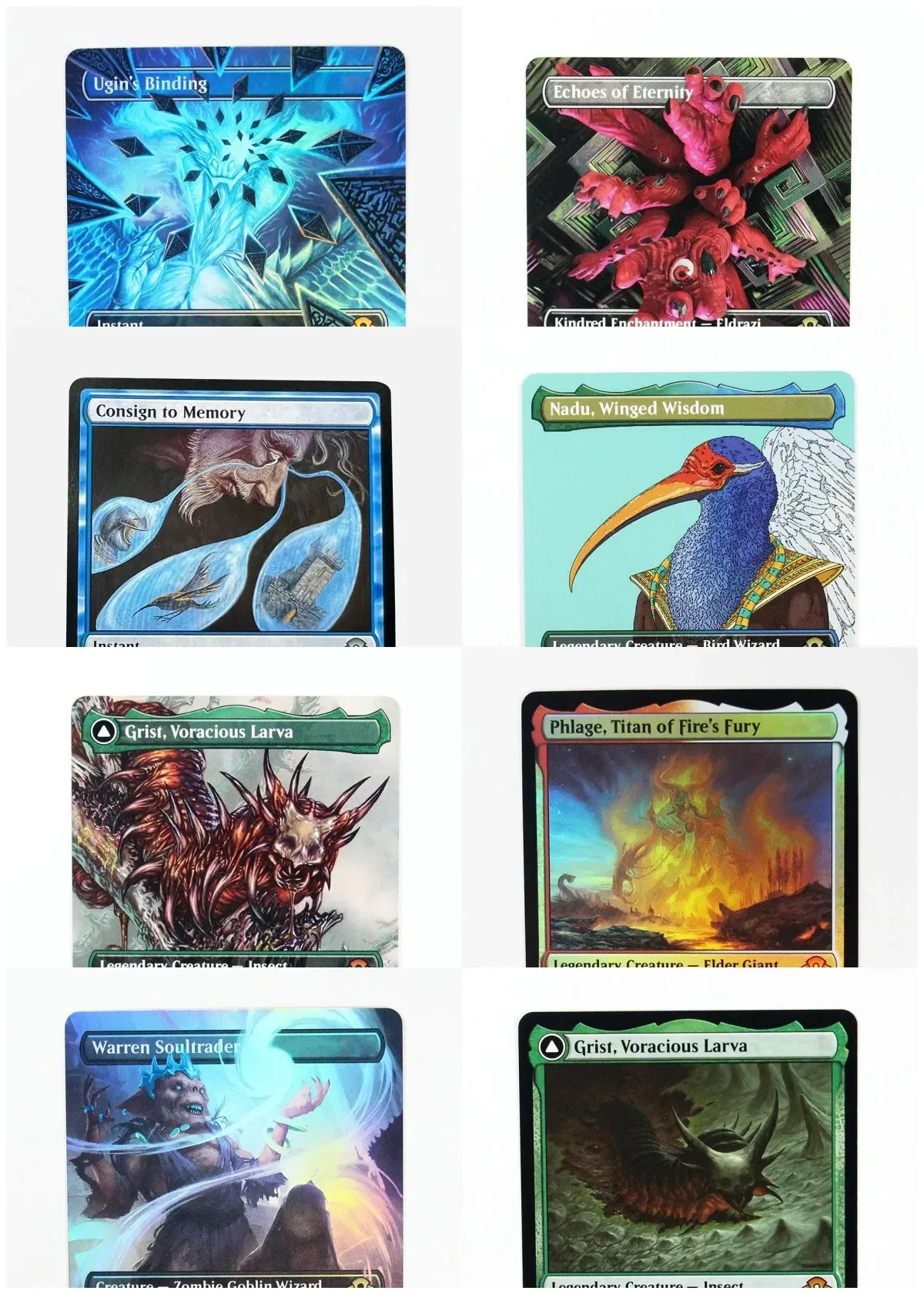 

MH3 Foil/Holo TCG Magical Proxy Black Top Quality Proxy Playing Cards Warren Soultrader Gathering Board Game Deck Trading Cards