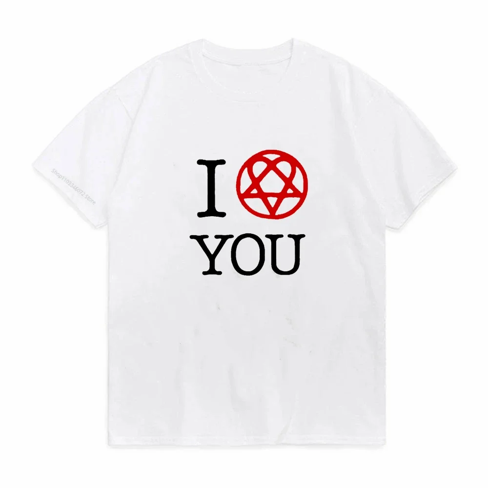 Ken Carson I Love You Destroy Lonely Heartagram Opium Graphic Print Tee Shirt Men Women Casual Cotton Short Sleeve T-Shirts