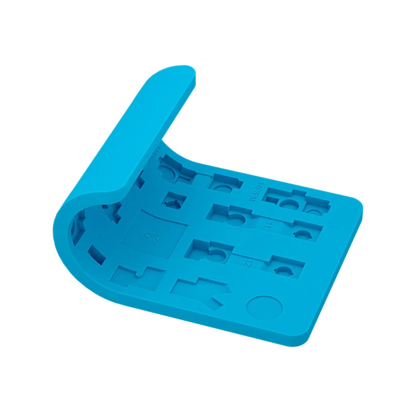 Mini insulation pad CPU IC BGA Reballing Pad CPU Fingerprint Face ID Cable soldering dissolder fixture for iPhone X to 14Pro Max