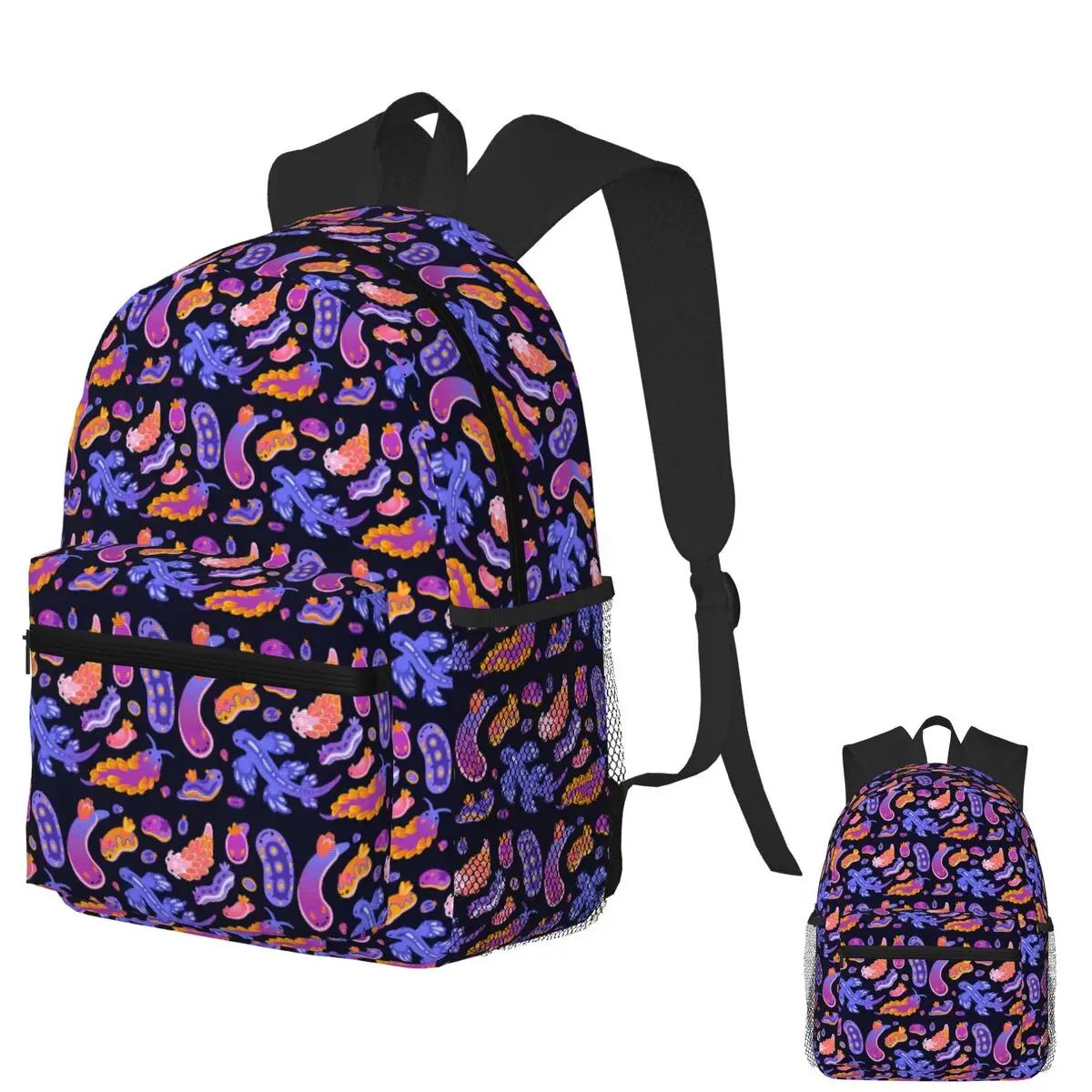 

Sea Slug Student Backpack School Bag Hiking Travel Daypack for Men Women Fashion Bookbag Shoulder Bags