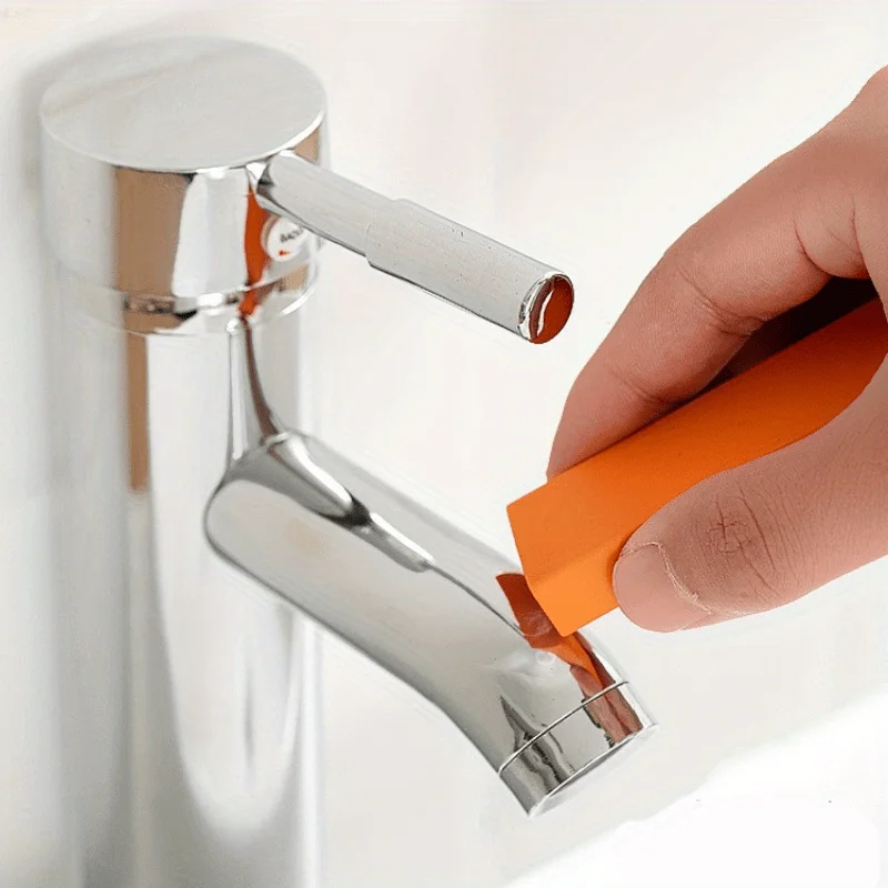 Household rubber stainless steel scale faucet, kitchen, bathroom cleaning, stain removal, rubber eraser, magic tool
