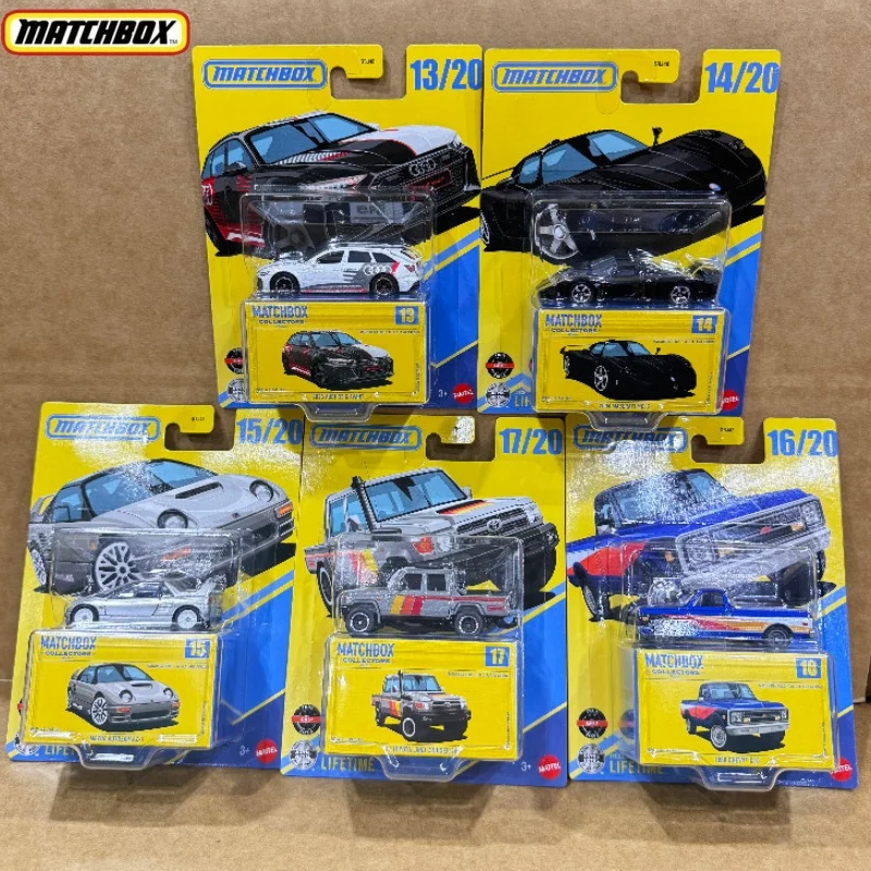 

Коллекционная модель автомобиля Matchbox 2026 Gbj48-G, масштаб 1:64, литая из сплава, Toyota Land Cruiser 70, подарок для автолюбителей на день рождения, игрушка