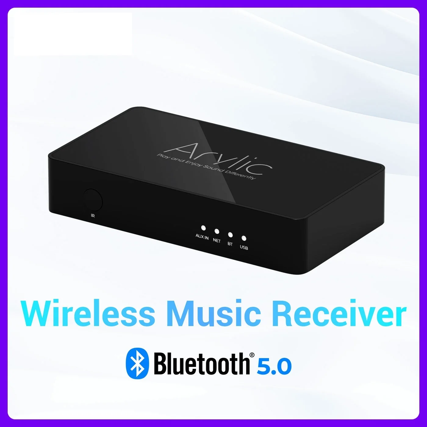 Top! S10 Wireless Music Streamer 3.5mm Jack Aux Bluetooth 5.0 WiFi Audio Receiver for PC Internet Multiroom Audio Preamplifier