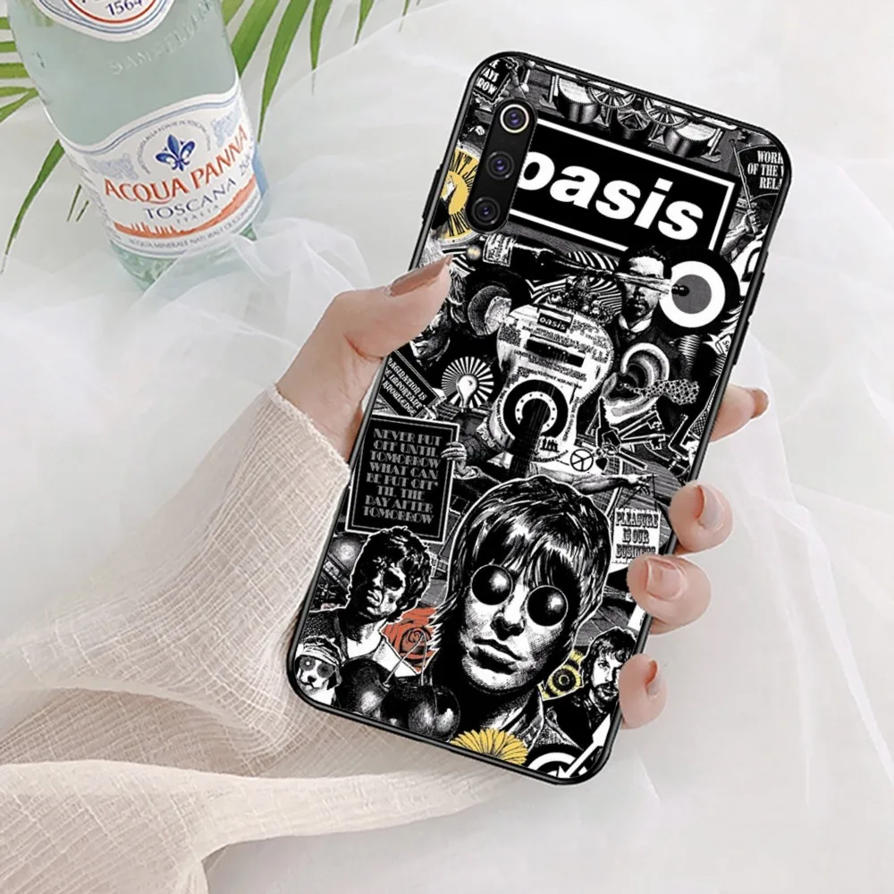 Band-O-Oasis Phone Case For Xiaomi Mi 5X 8 9 10 11 12 lite pro 10T PocoX3pro PocoM3 Note 10 pro lite