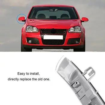 Kontrolka směrového zrcátka do auta pro VW Golf V 5 Passat B5 levá pravá 1K0949101 1K0949102 6 nejlepší prodej Směrové světlo pro VW Jetta MK5 - №4