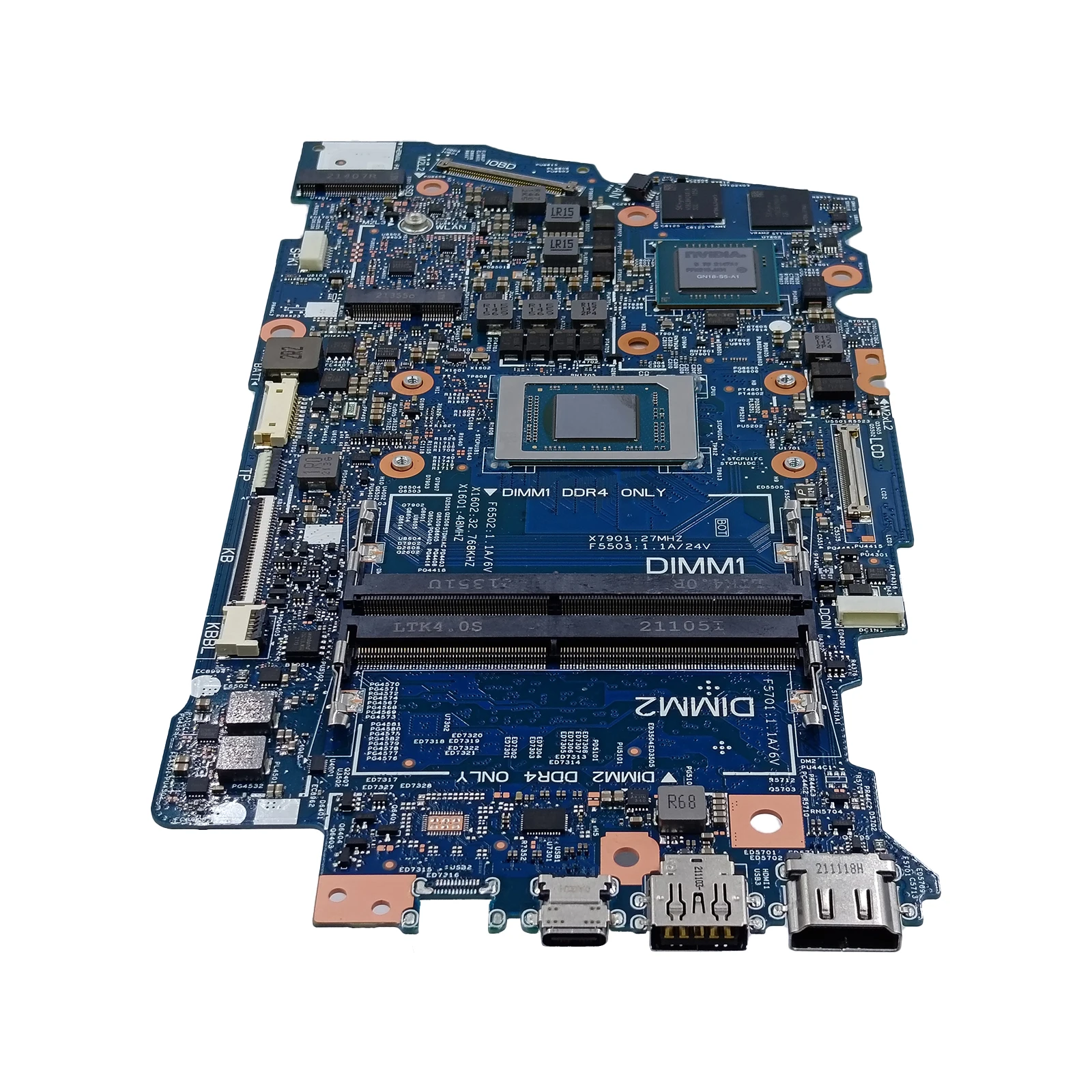 Para la placa base del ordenador portátil Dell Vostro 5625 R5 -5625U R7-5825U 2GB MX550 placa base 213083-1