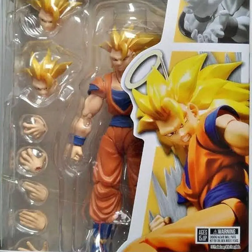 

Shf Dragon Ball Z Son Goku Legendary Action Figure PVC Movable Collection Anime 17cm Super Saiyan Kakarotto Figurine Model Toys